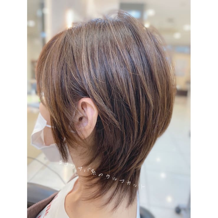 ウルフカット コンサバ風 Capa秦野 キャパハダノ のヘアスタイル 美容院 美容室を予約するなら楽天ビューティ