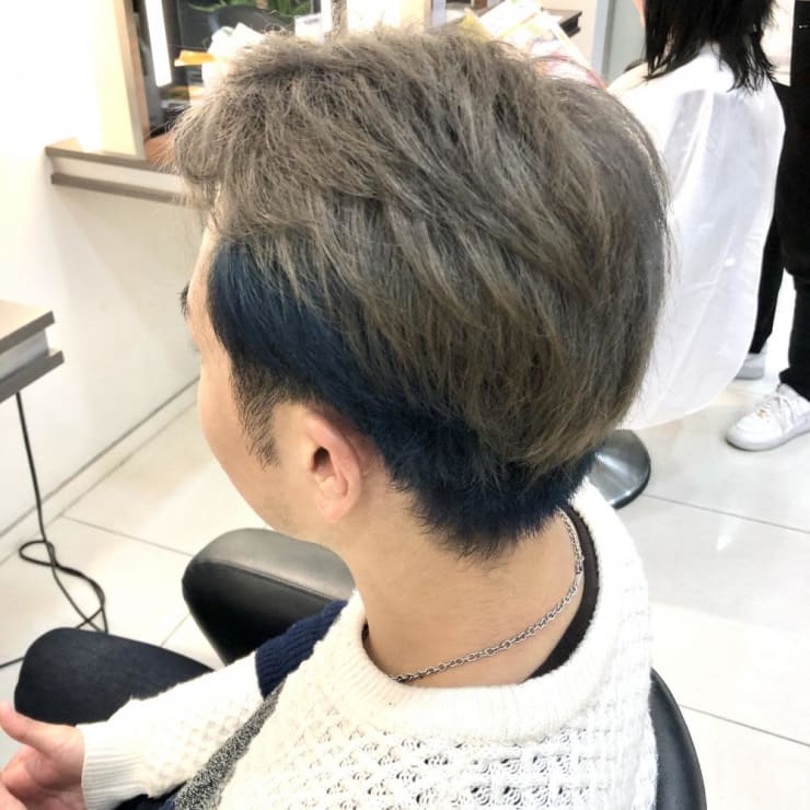 メンズインナーカラー Kenje Sanando ケンジサナンド のヘアスタイル 美容院 美容室を予約するなら楽天ビューティ メンズインナーカラー Kenje Sanando ケンジサナンド のヘアスタイル 美容院 美容室を予約するなら楽天ビューティ