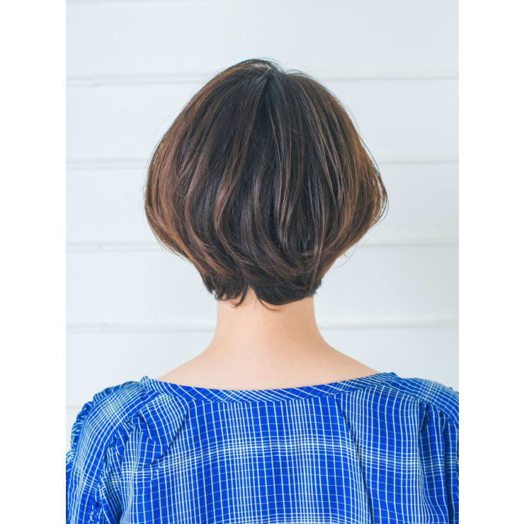 小顔に見えるやわらかショートヘア Little Lulu 梅田 リトルルル のヘアスタイル 美容院 美容室を予約するなら楽天ビューティ
