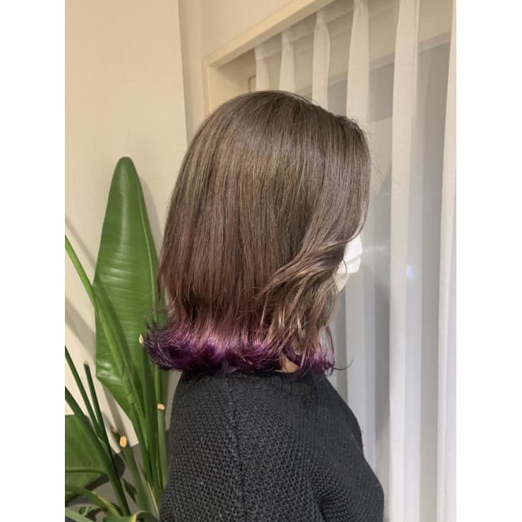 裾カラー Eleanor 梅田店 エレノアウメダテン のヘアスタイル 美容院 美容室を予約するなら楽天ビューティ