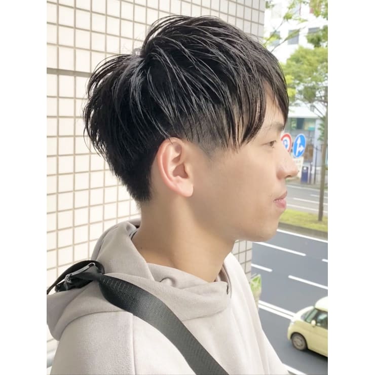 中鉢 メンズ刈り上げマッシュ Garden Hair ガーデンヘアー のヘアスタイル 美容院 美容室を予約するなら楽天ビューティ