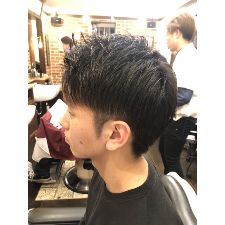 ツーブロックアップバンク７ ３スタイル 浜松町 メンズ ヒロ銀座ヘアーサロン 浜松町大門店 ヒロギンザ ハママツチョウダイモンテン のヘアスタイル 美容院 美容室を予約するなら楽天ビューティ