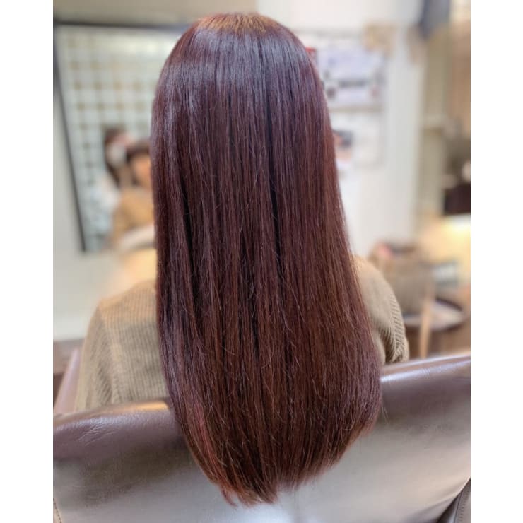 秋のモーブカラー 髪質改善 予防美髪専門店 Stilla Smooth カミシツカイゼンヨボウビハツセンモンテン スティラスムース のヘアスタイル 美容院 美容室を予約するなら楽天ビューティ