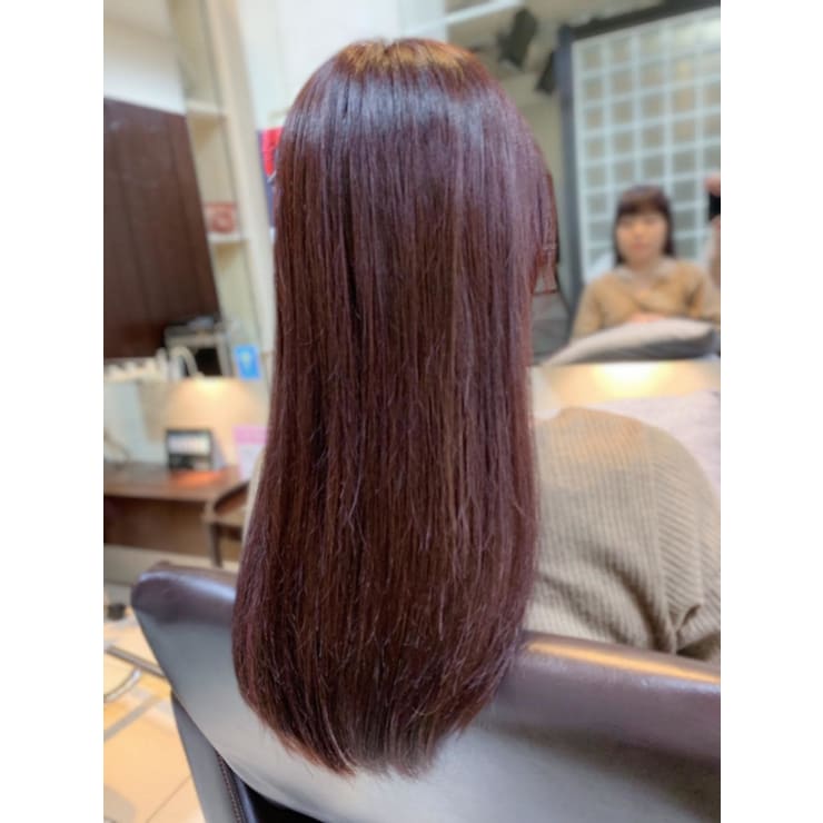 秋のモーブカラー 髪質改善 予防美髪専門店 Stilla Smooth カミシツカイゼンヨボウビハツセンモンテン スティラスムース のヘアスタイル 美容院 美容室を予約するなら楽天ビューティ