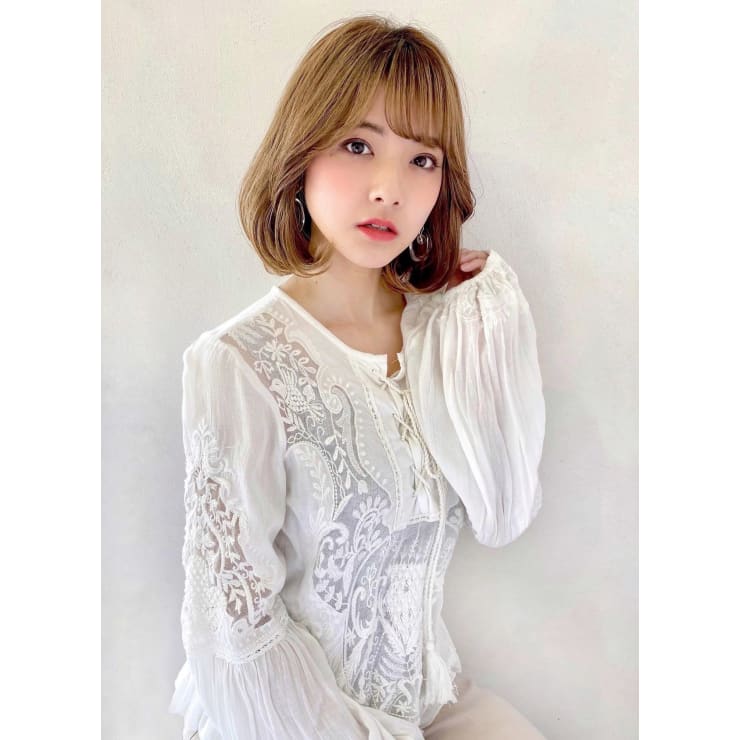 人気の韓国ボブ S 46 Lila By Afloat レイラバイアフロート のヘアスタイル 美容院 美容室を予約するなら楽天ビューティ
