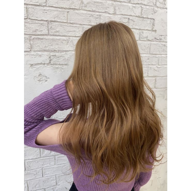 キャラメルベージュウォームブラウンイルミナカラー7028 Prize 池袋西口店 プライズ のヘアスタイル 美容院 美容室を予約するなら楽天ビューティ