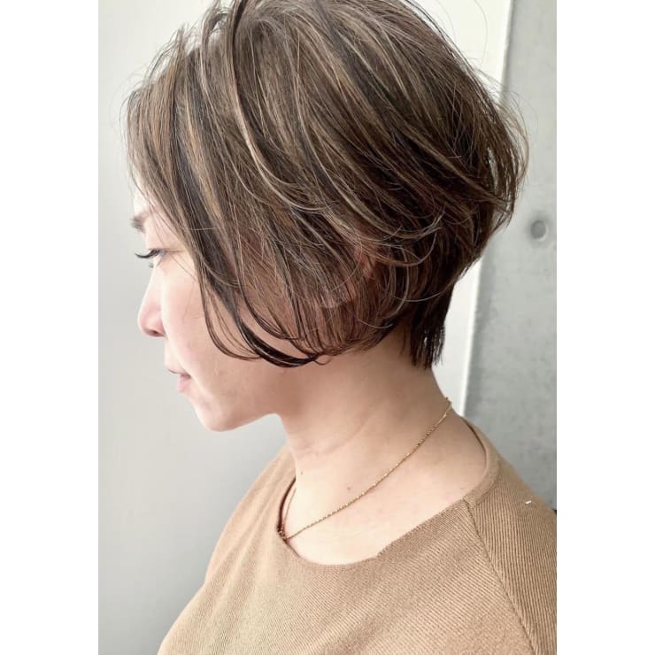 Sweep平尾 30代40代50代白髪染ハイライト 豊塚 Sweep 平尾 スウィープ ヒラオ のヘアスタイル 美容院 美容室を予約するなら楽天ビューティ