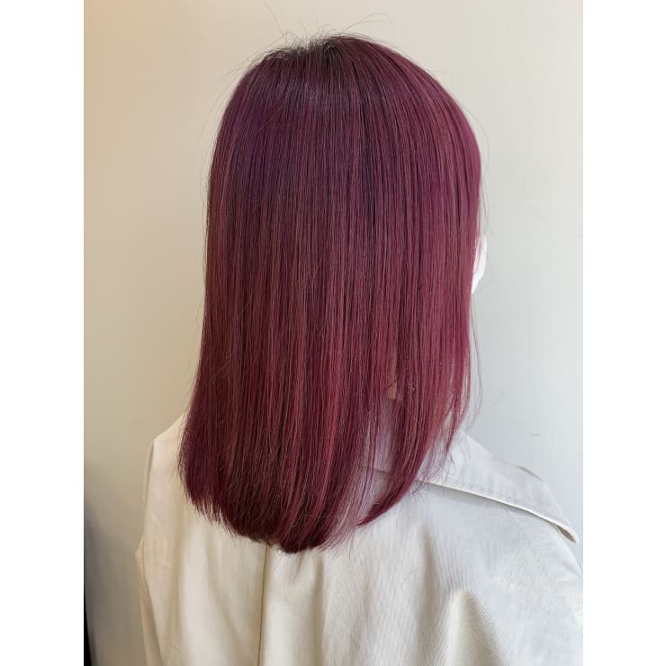 ベリーピンク Arte Hair アルテヘアー のヘアスタイル 美容院 美容室を予約するなら楽天ビューティ