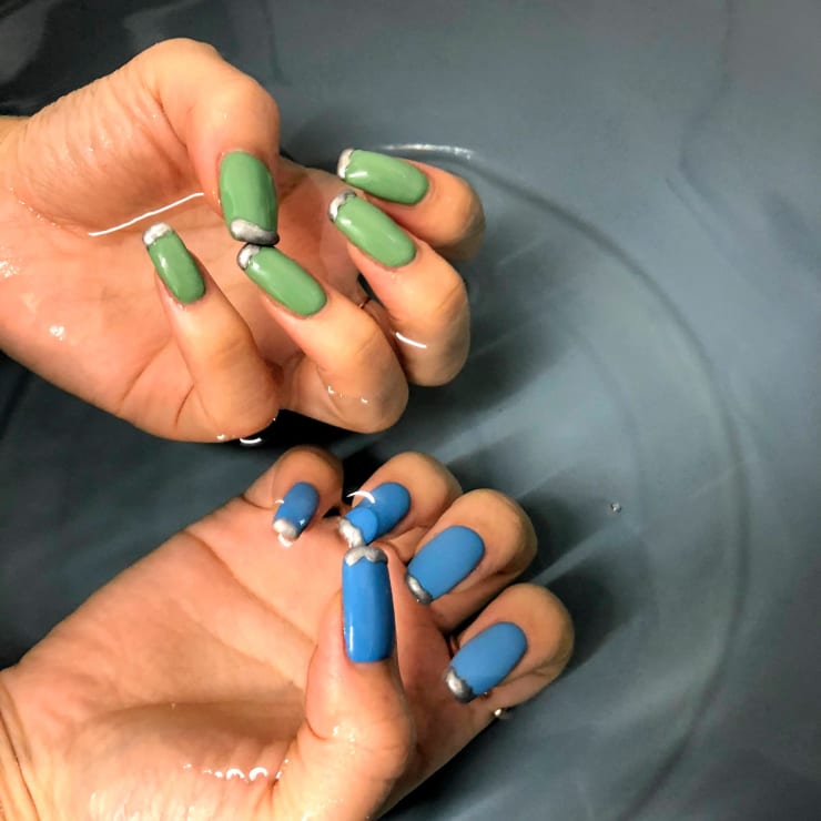 シルバーネイル Chipie Nail シピー ネイル のネイルデザイン ネイル まつげサロンを予約するなら楽天ビューティ