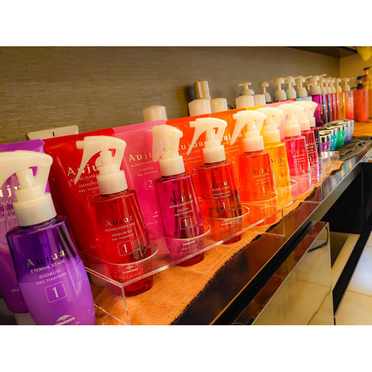 Aujuaトリートメント ヘッドスパ Aujua取り扱い店 美容室さかもと 本店 サカモト のこだわり特集 美容院 美容室を予約するなら楽天ビューティ