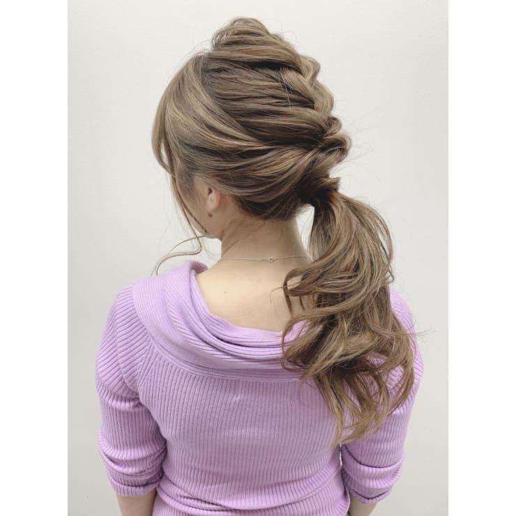 Arietta Ginza2鎌田優子 カジュアルポニー Arietta Ginza 2 アリエッタギンザツー のヘアスタイル 美容院 美容室を予約するなら楽天ビューティ