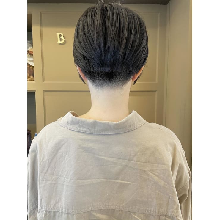 刈り上げ 小頭小顔のクールショート Bekku Hair Salon ベックヘアサロン のヘアスタイル 美容院 美容室を予約するなら楽天ビューティ