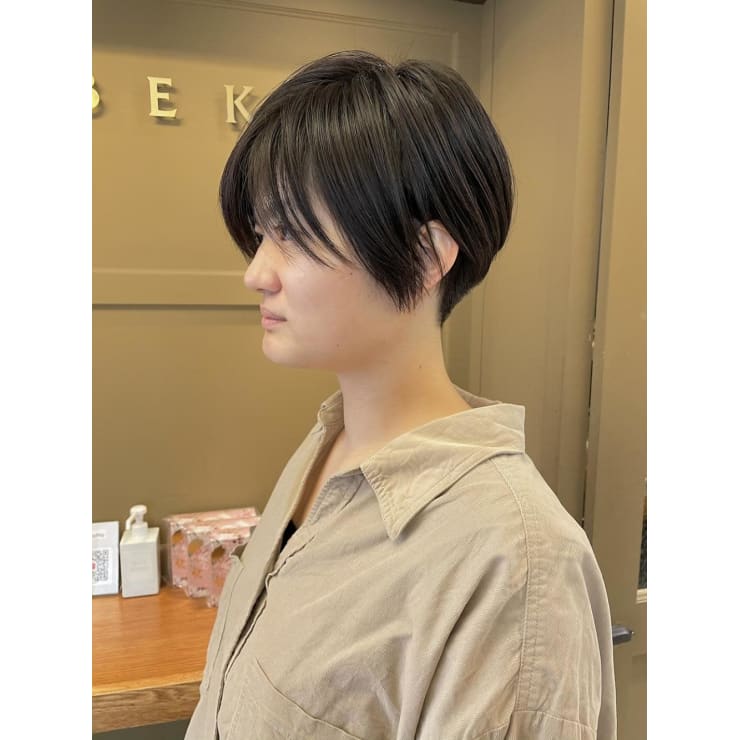 刈り上げ 小頭小顔のクールショート Bekku Hair Salon ベックヘアサロン のヘアスタイル 美容院 美容室を予約するなら楽天ビューティ