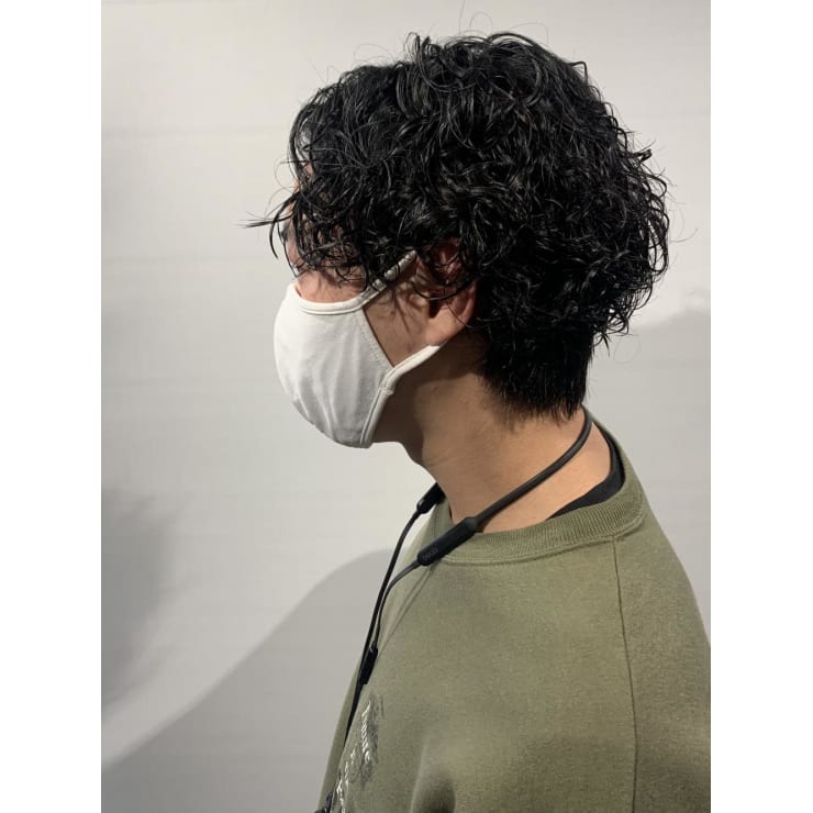 メンズスパイラルパーマ Schritt溝の口 シュリットミゾノクチ のヘアスタイル 美容院 美容室を予約するなら楽天ビューティ