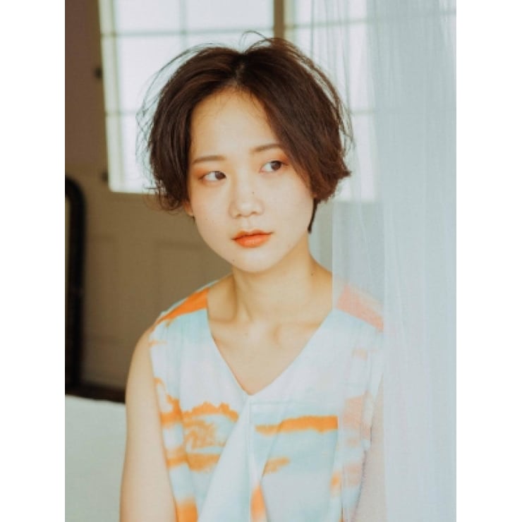 韓国風ショートボブ 町田 成瀬 玉川学園前 Flammeum 町田店 フラミューム マチダテン のヘアスタイル 美容院 美容室を予約するなら楽天ビューティ