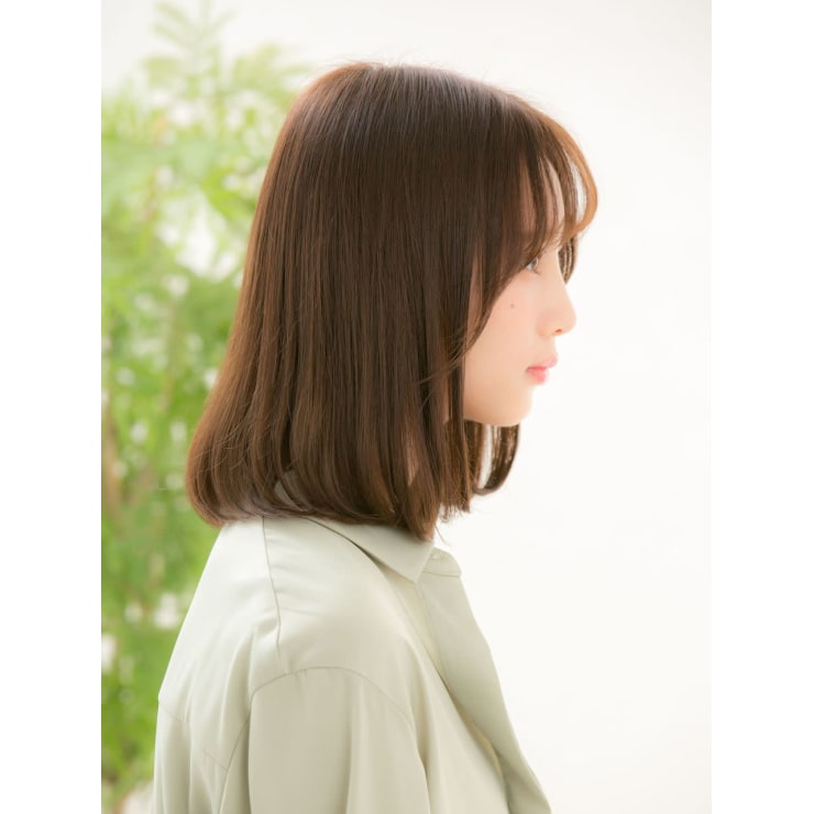 上品なワンカールボブ Little 広島 リトルヒロシマ のヘアスタイル 美容院 美容室を予約するなら楽天ビューティ