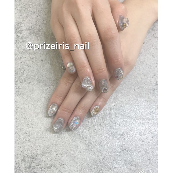 ボリュームネイル 池袋 Prize Iris池袋東口店 ネイルサロン プライズアイリスイケブクロヒガシグチテンネイルサロン のネイルデザイン ネイル まつげサロンを予約するなら楽天ビューティ