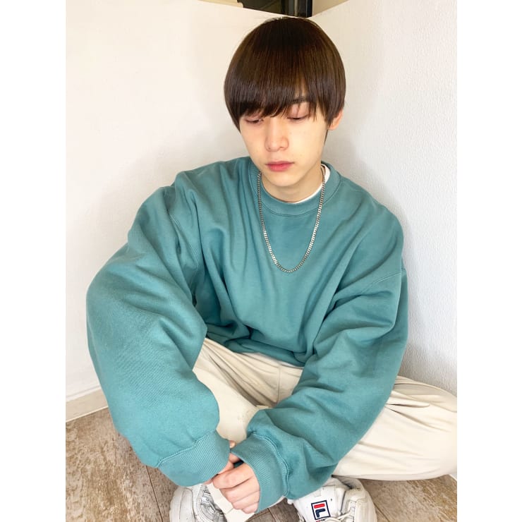 山田】ツヤサラナチュラルメンズストレートマッシュy206 | Maria by