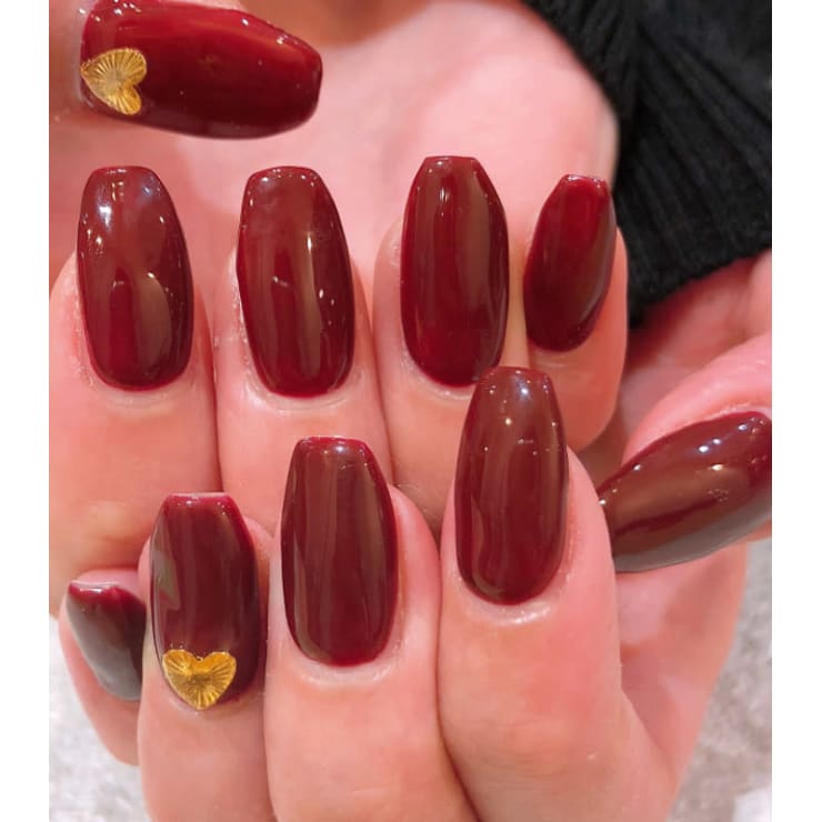 チェリーレッド | chipie nail(シピー ネイル)のネイルデザイン