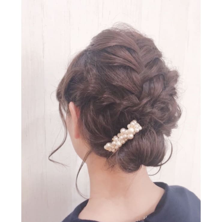 結婚式のヘアセット&アレンジ | 髪質改善&hair grandage 北千住(カミ