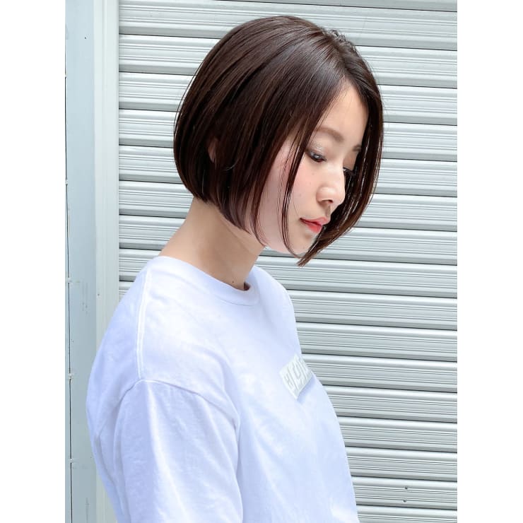 代30代楽チンスタイリングコンパクトミニボブ 吉祥寺 Colo コロ のヘアスタイル 美容院 美容室を予約するなら楽天ビューティ
