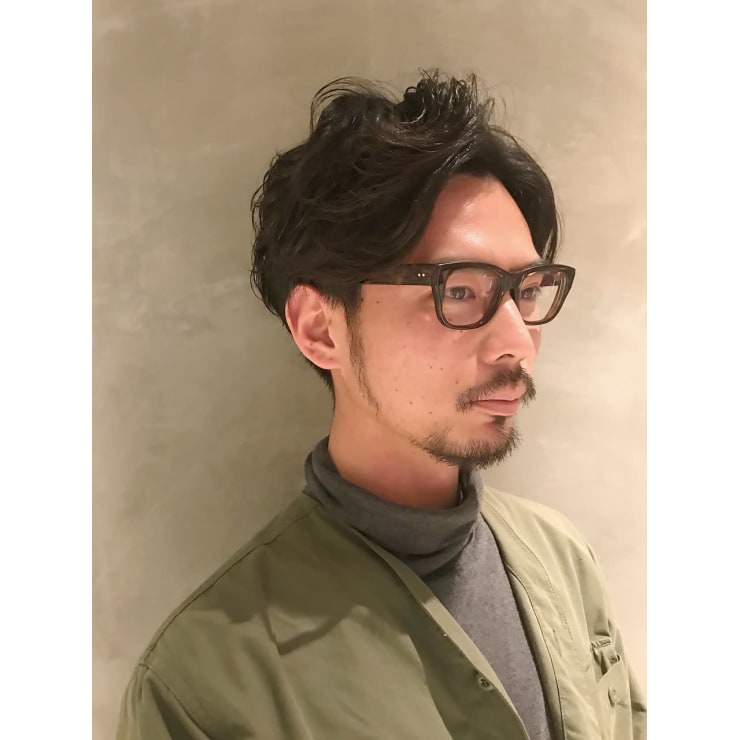 メンズ ラフウェーブ ミディアム Colette コレット コレット のヘアスタイル 美容院 美容室を予約するなら楽天ビューティ
