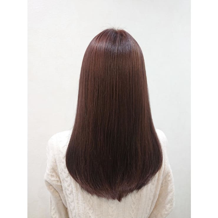 艶髪ピンクベージュ ヘアケア専門店 Nerine松戸駅西口きてみてまつど通り店 ヘアケアセンモンテン ネリネ マツドエキニシグチ のヘアスタイル 美容院 美容室を予約するなら楽天ビューティ