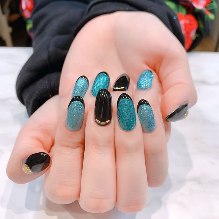 デザインネイル W Nail 西院店 ダブルネイル サイインテン のネイルデザイン ネイル まつげサロンを予約するなら楽天ビューティ