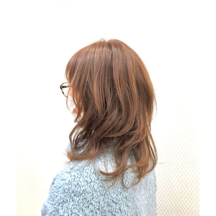 小顔ロングヘア くびれウルフレイヤー 髪質改善 30代40代 Qualis 上福岡店 クオリスカミフクオカテン のヘアスタイル 美容院 美容室を予約するなら楽天ビューティ