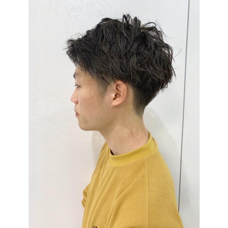 アッシュグレー ツーブロックショート クスダ The Escala表参道 エスカーラ オモテサンドウ のヘアスタイル 美容院 美容室を予約するなら楽天ビューティ