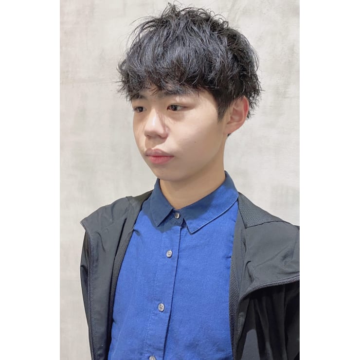 メンズ マッシュ レイヤー ショート 大須 I L L イル のヘアスタイル 美容院 美容室を予約するなら楽天ビューティ