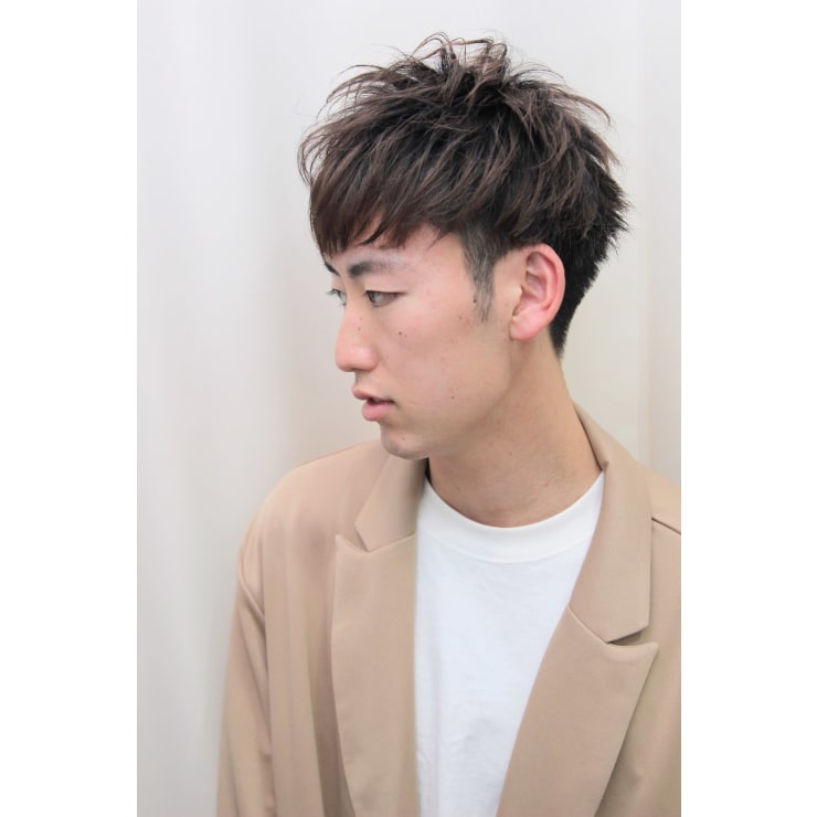 マッシュウルフツーブロックショート A Gland梅田本店 A Gland 梅田本店 アグラン のヘアスタイル 美容院 美容室を予約するなら楽天ビューティ