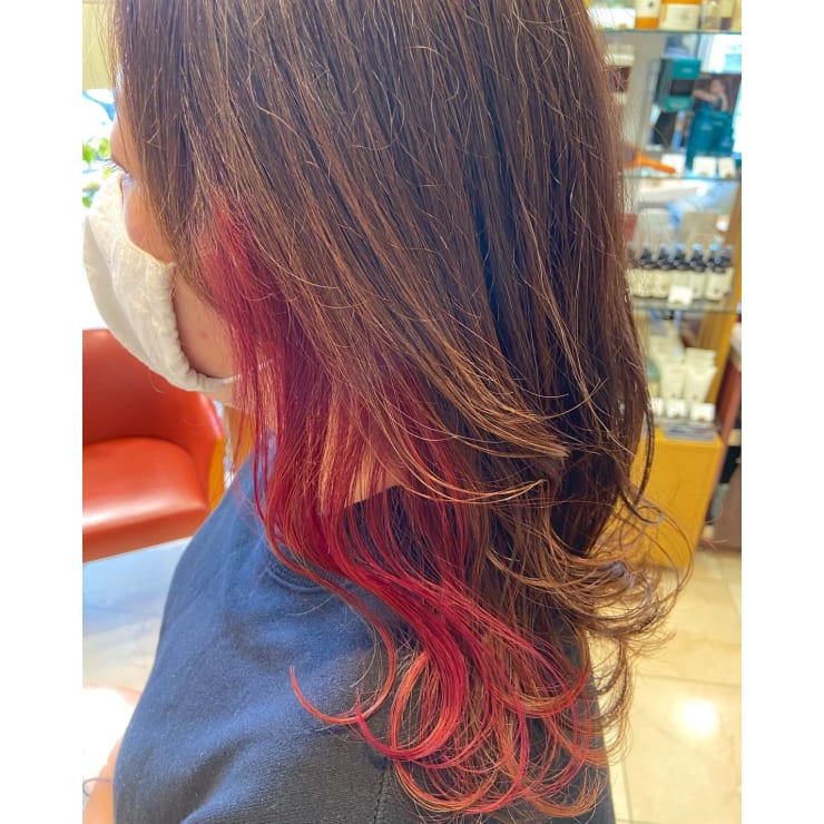 デザインカラー Image Aveda 橋本店 イマージュアヴェダハシモトテン のヘアスタイル 美容院 美容室を予約するなら楽天ビューティ