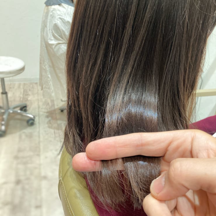 イマヘア美髪改善 伸ばしかけヘアのエイジングケア Lohas Hair Angie 髪質改善 50代大人ボブ ロハスヘア アンジェ のヘアスタイル 美容院 美容室を予約するなら楽天ビューティ