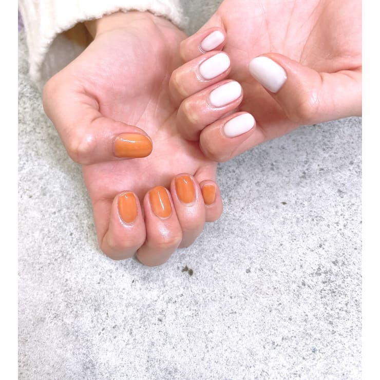 アシメワンカラー Prize Iris池袋東口店 ネイルサロン プライズアイリスイケブクロヒガシグチテンネイルサロン のネイルデザイン ネイル まつげサロンを予約するなら楽天ビューティ