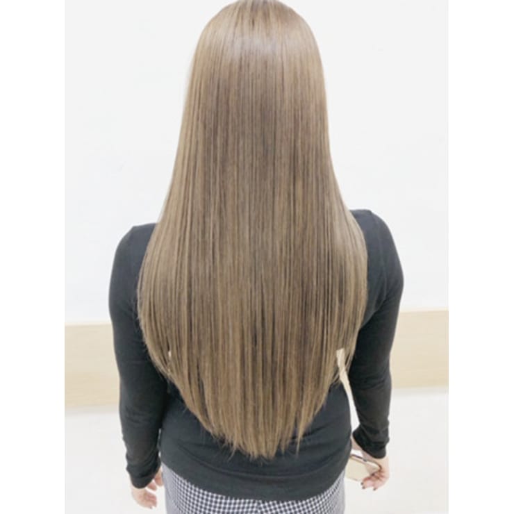 普通とは違う輝きを 縮毛矯正 ロング Ash 亀戸店 アッシュカメイドテン のヘアスタイル 美容院 美容室を予約するなら楽天ビューティ