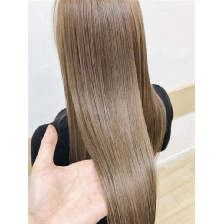 普通とは違う輝きを 縮毛矯正 ロング Ash 亀戸店 アッシュカメイドテン のヘアスタイル 美容院 美容室を予約するなら楽天ビューティ