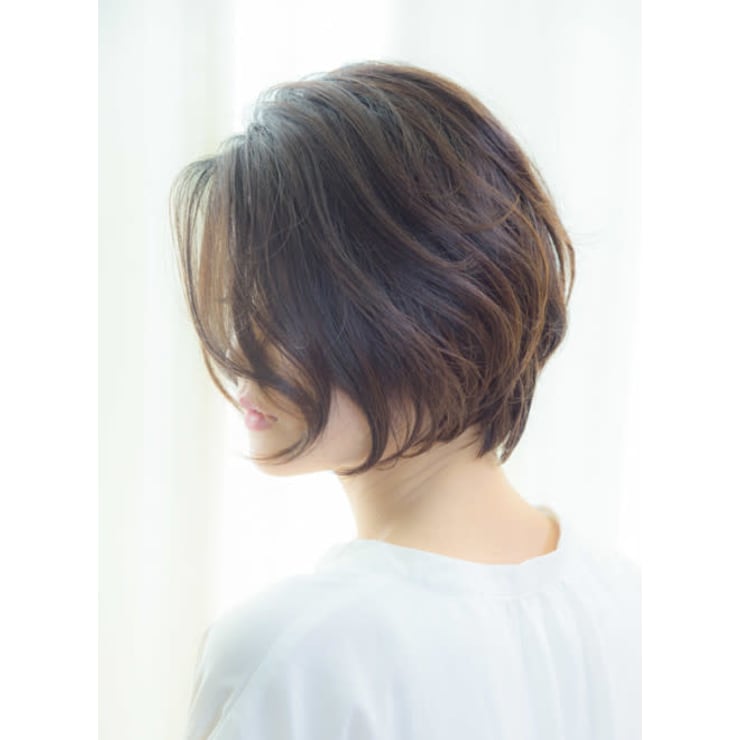 綺麗なサイドシルエット30代40代50代大人気ひし形ショート Total Beauty Stella トータルビューティステラ のヘアスタイル 美容院 美容室を予約するなら楽天ビューティ