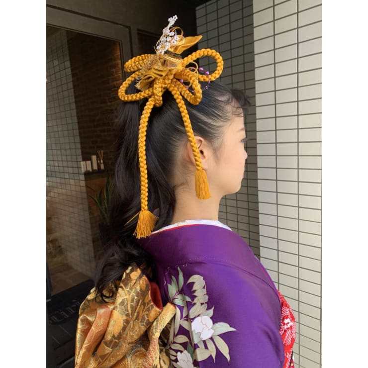 成人式前撮りヘア 半個室型美容室 Sourire 博多店 ハンコシツガタビヨウシツスーリールハカタテン のヘアスタイル 美容院 美容室を予約するなら楽天ビューティ