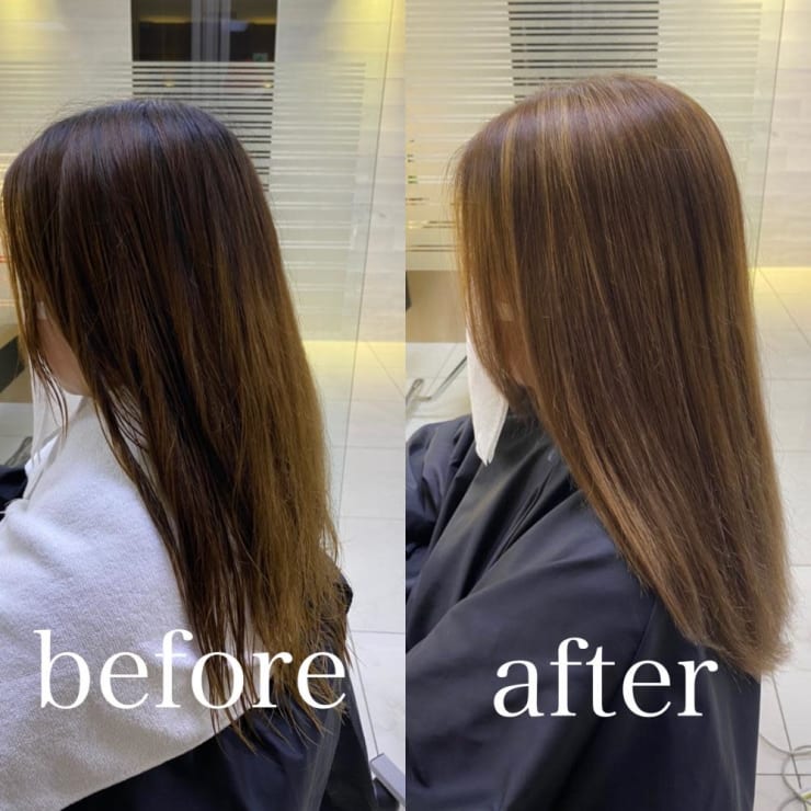 30代40代50代白髪もおしゃれにベージュハイライト 西原晃 Face 大船 フェイス オオフナ のヘアスタイル 美容院 美容室を予約するなら楽天ビューティ