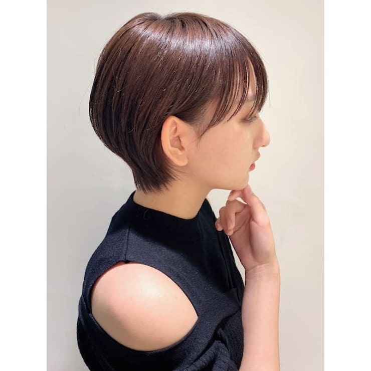 大人上品な美人ショートヘア Beautrium Peninsula ビュートリアム ペニンシュラ のヘアスタイル 美容院 美容室を予約するなら楽天ビューティ