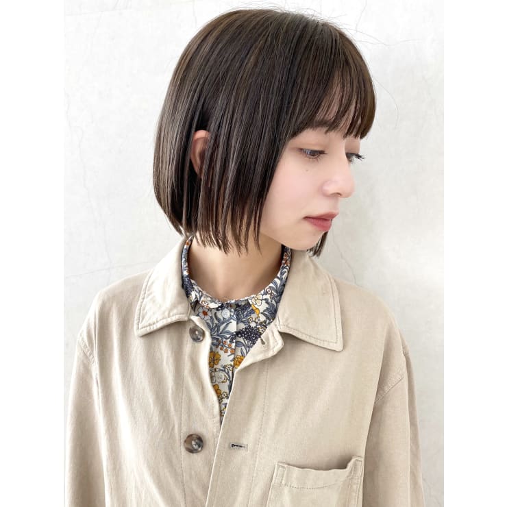 大人可愛い10代代30代ショートボブ Vision 梅田店 ヴィジョン ウメダテン のヘアスタイル 美容院 美容室を予約するなら楽天ビューティ