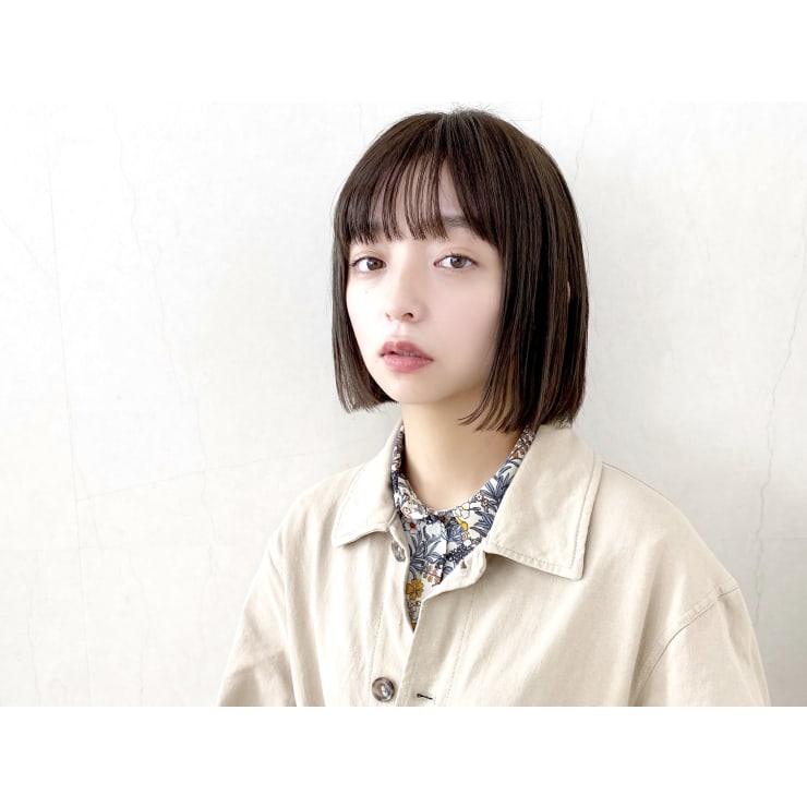 大人可愛い10代代30代ショートボブ Vision 心斎橋店 ヴィジョン シンサイバシテン のヘアスタイル 美容院 美容室を予約するなら楽天ビューティ