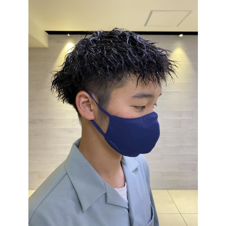 メンズカット ツイストスパイラルパーマ 学割 西原流 Face 大船 フェイス オオフナ のヘアスタイル 美容院 美容室 を予約するなら楽天ビューティ
