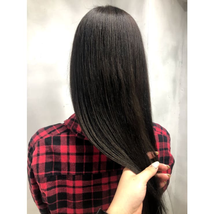 Liko 三軒茶屋 莉子 黒染めじゃない黒髪カラー Liko リコ のヘアスタイル 美容院 美容室を予約するなら楽天ビューティ