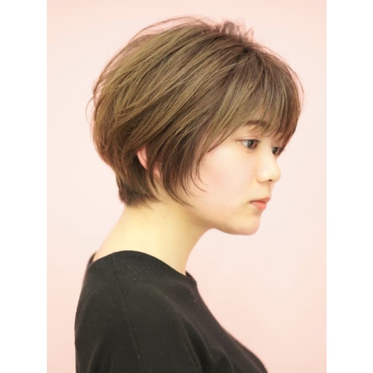 手入れ簡単 ひし形シルエットショートヘア Beautrium 青山 ビュートリアム アオヤマ のヘアスタイル 美容院 美容室を予約するなら楽天ビューティ