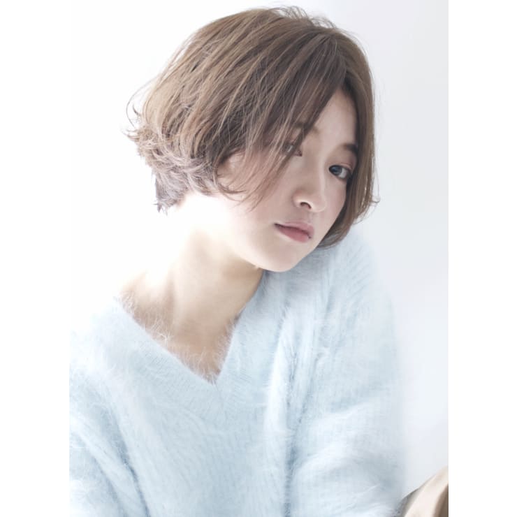 大人可愛いショートボブ パーマ Beautrium 青山 ビュートリアム アオヤマ のヘアスタイル 美容院 美容室を予約するなら楽天ビューティ