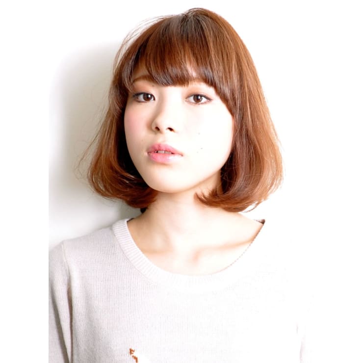 相武紗季風スマートボブ ガーリーボブ Beautrium 青山 ビュートリアム アオヤマ のヘアスタイル 美容院 美容室を予約するなら楽天ビューティ