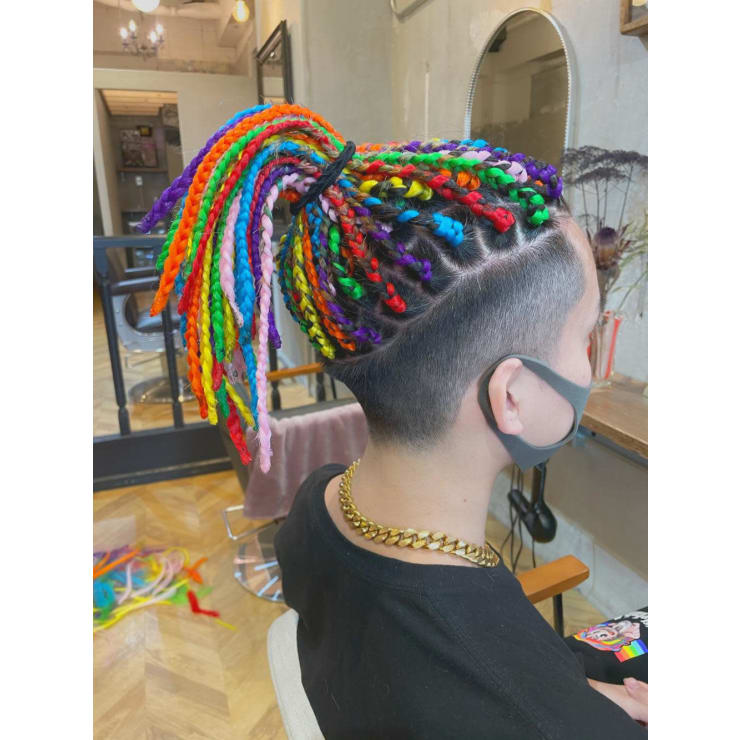メンズブレイズ レインボーブレイズ Luxis The Vintage ラグシス ザ ヴィンテージ のヘアスタイル 美容院 美容室を予約するなら楽天ビューティ