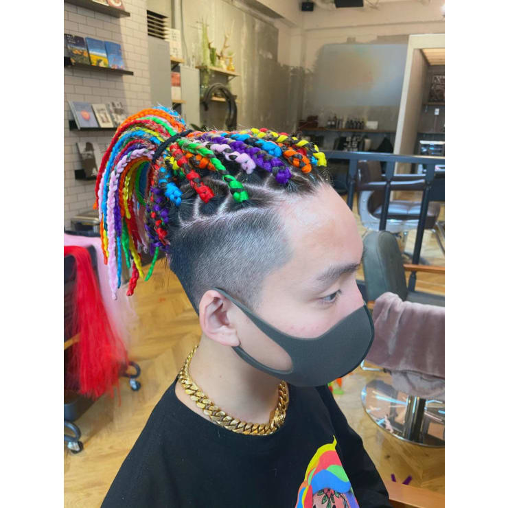 メンズブレイズ レインボーブレイズ Luxis The Vintage ラグシス ザ ヴィンテージ のヘアスタイル 美容院 美容室を予約するなら楽天ビューティ